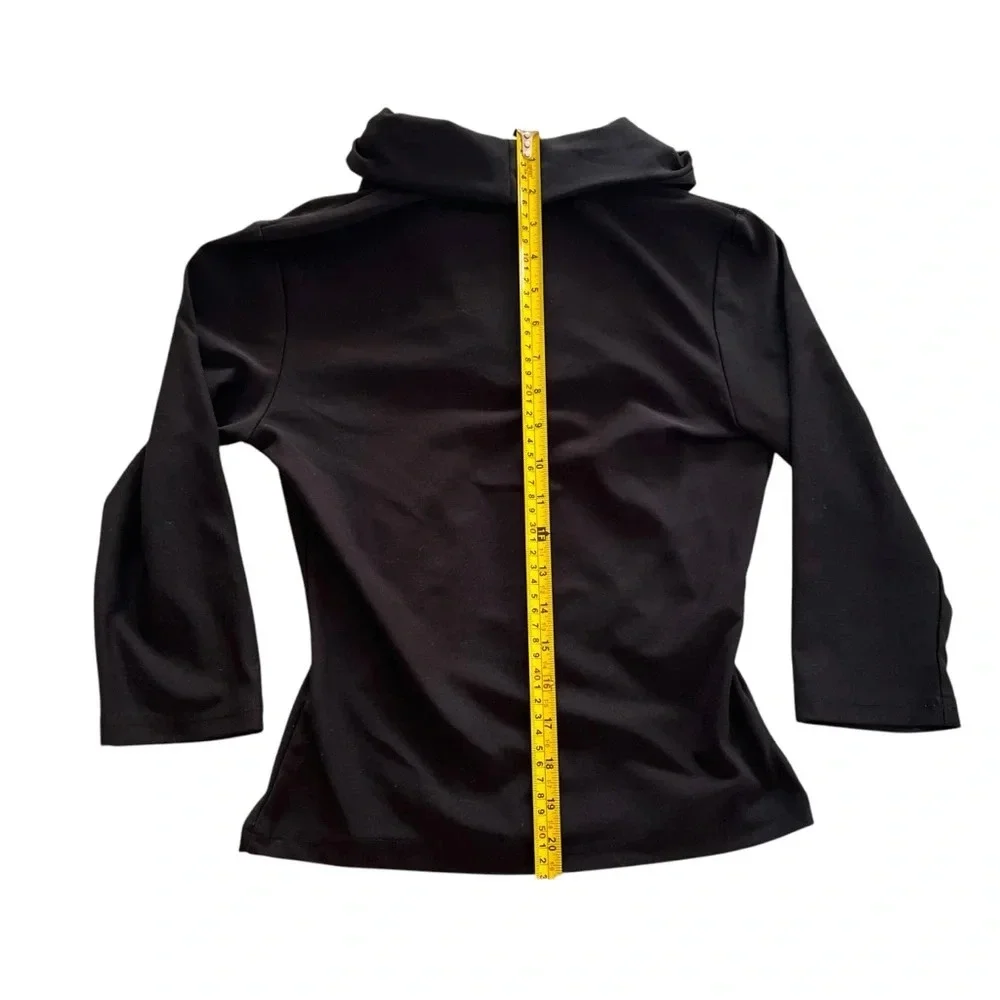 Express Black Cowl Neck Sweater Long sleeve - Picture 5 of 7